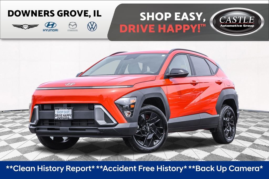 Certified Used 2026 Orange Hyundai SEL Sport image 1