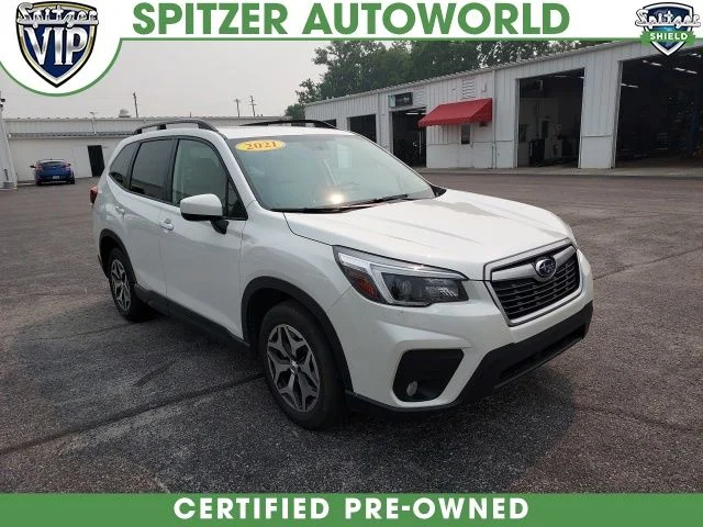Used 2021 White Subaru Premium image 1