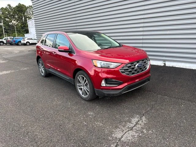 Used 2024 Red Ford Titanium image 7
