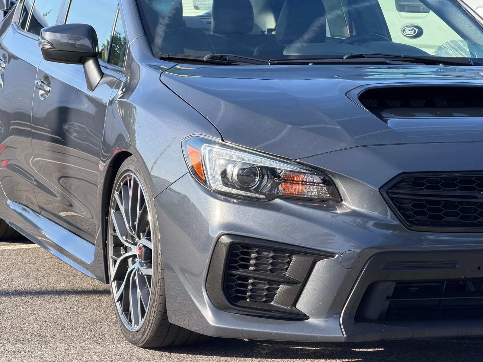 Used 2021 Magnetite Gray Metallic Subaru STi image 2