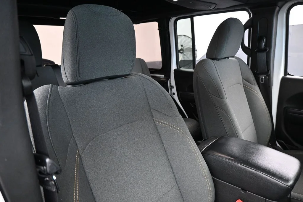 Used 2024 Bright White Clearcoat Jeep Sport S image 37