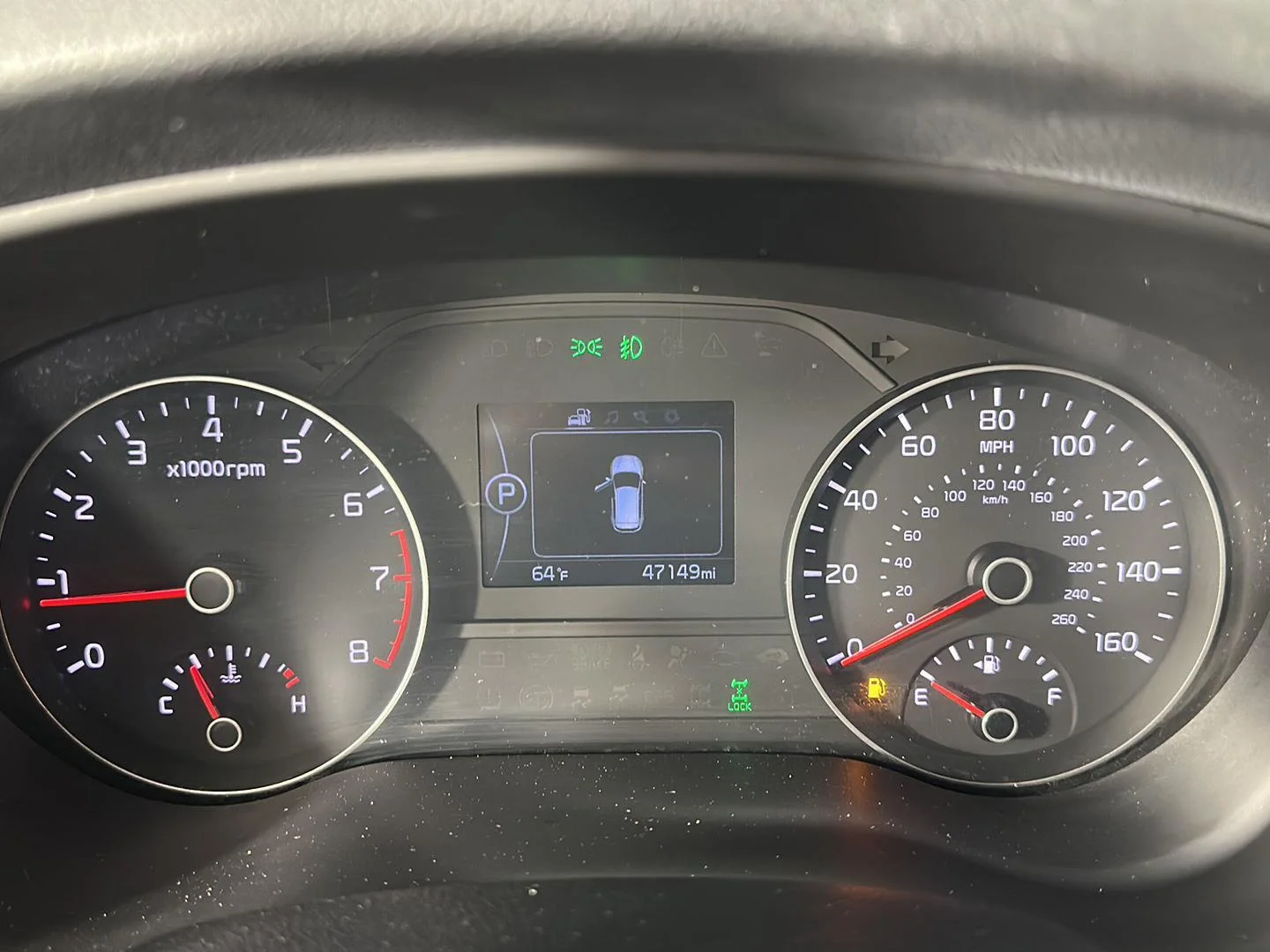 Used 2019 Pacific Blue Kia EX image 22