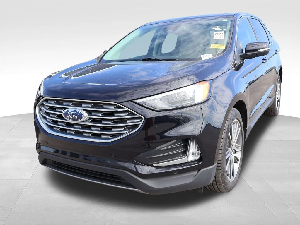 Used 2024 Black Metallic Ford Titanium image 2