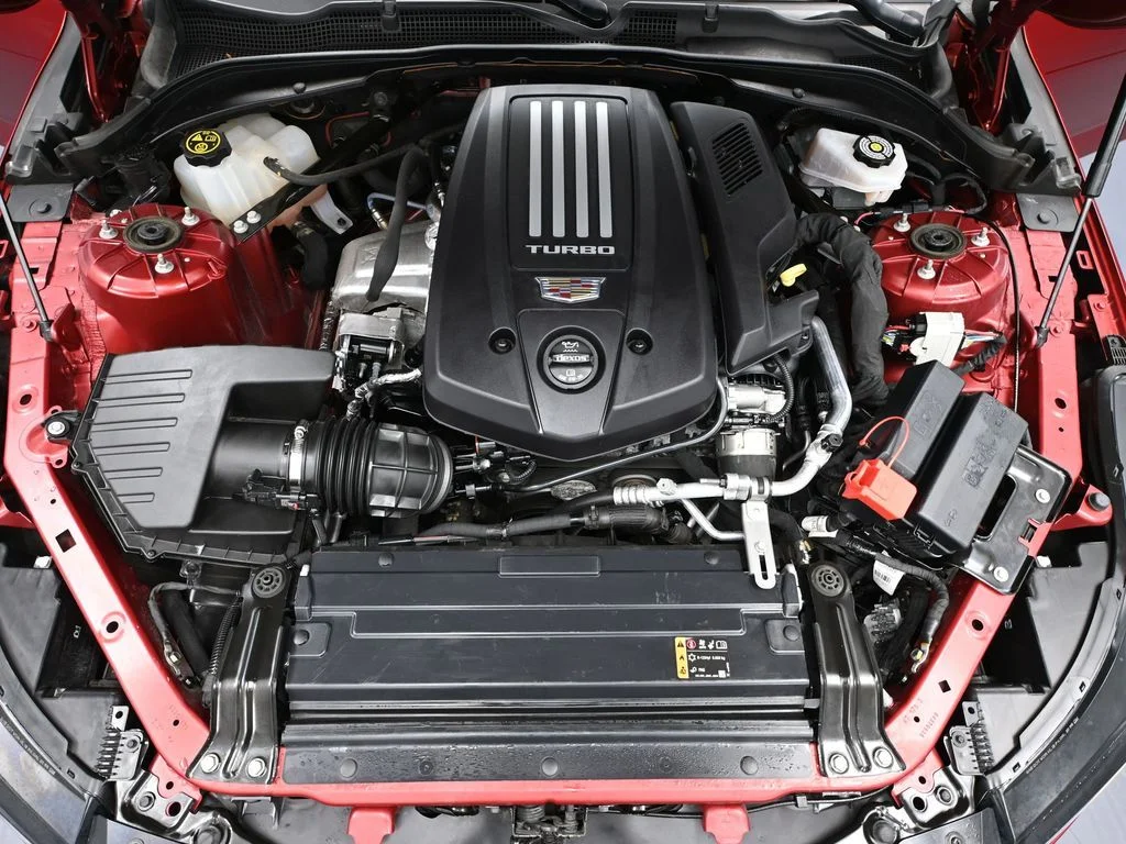 Used 2021 Red Cadillac Premium Luxury image 54