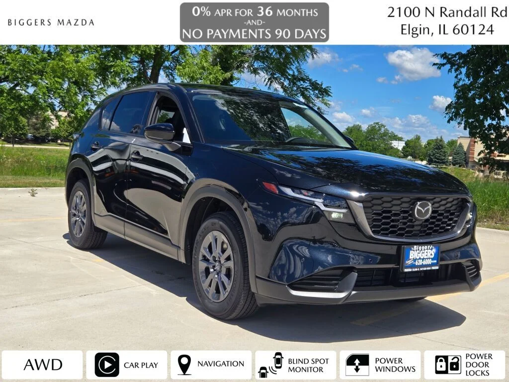 New 2026 Jet Black Mica Mazda 2.5 S Select AWD image 1