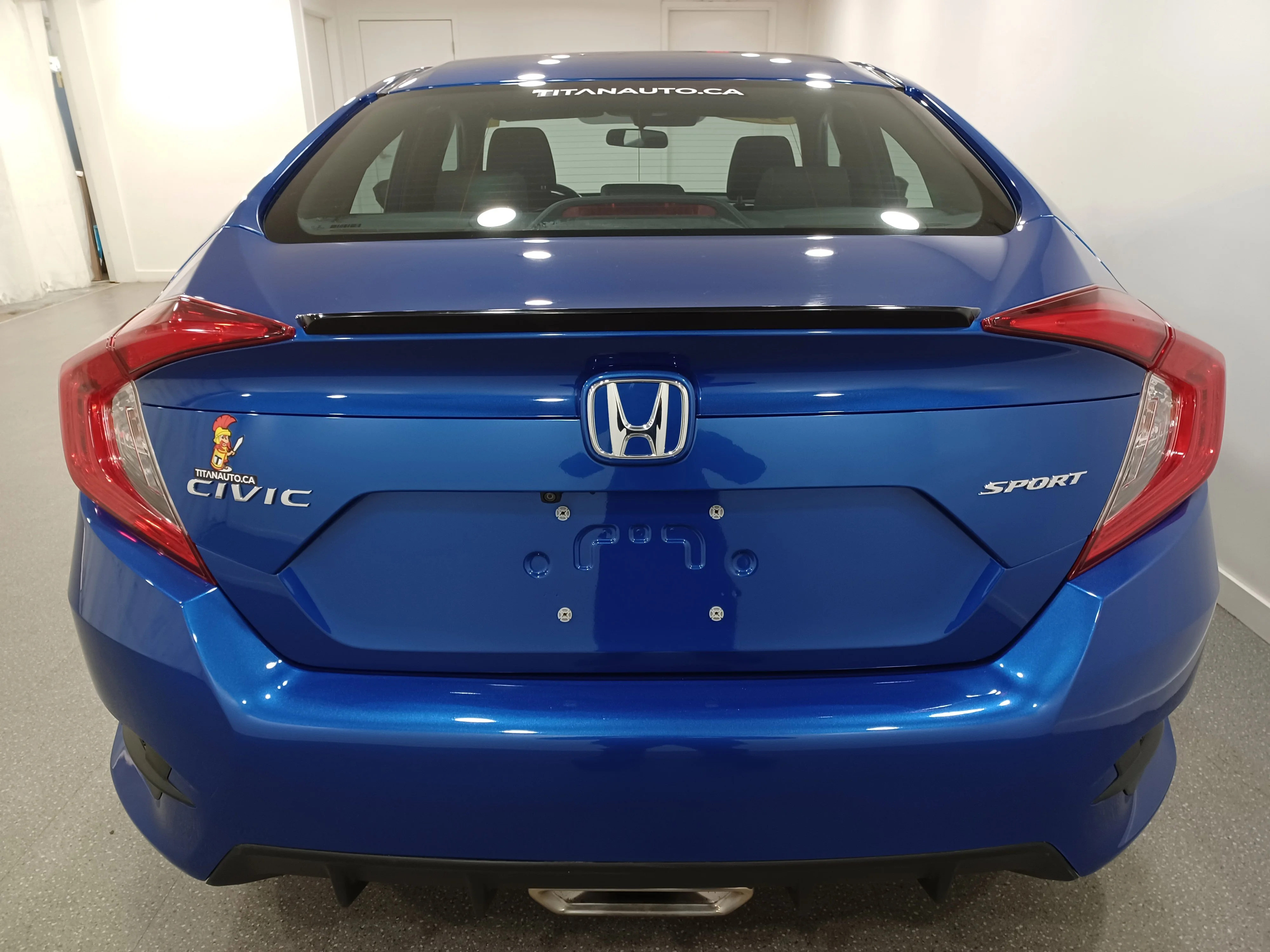 Certified Used 2021 Aegean Blue Metallic Honda Sport*Adaptive Cruise | Remote Start | Htd Seats | Sunroof | Park Assist | Apple CarPlay image 24