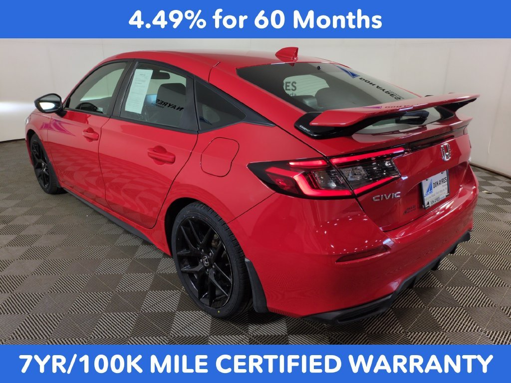 Certified Used 2022 Rallye Red Honda Sport image 3