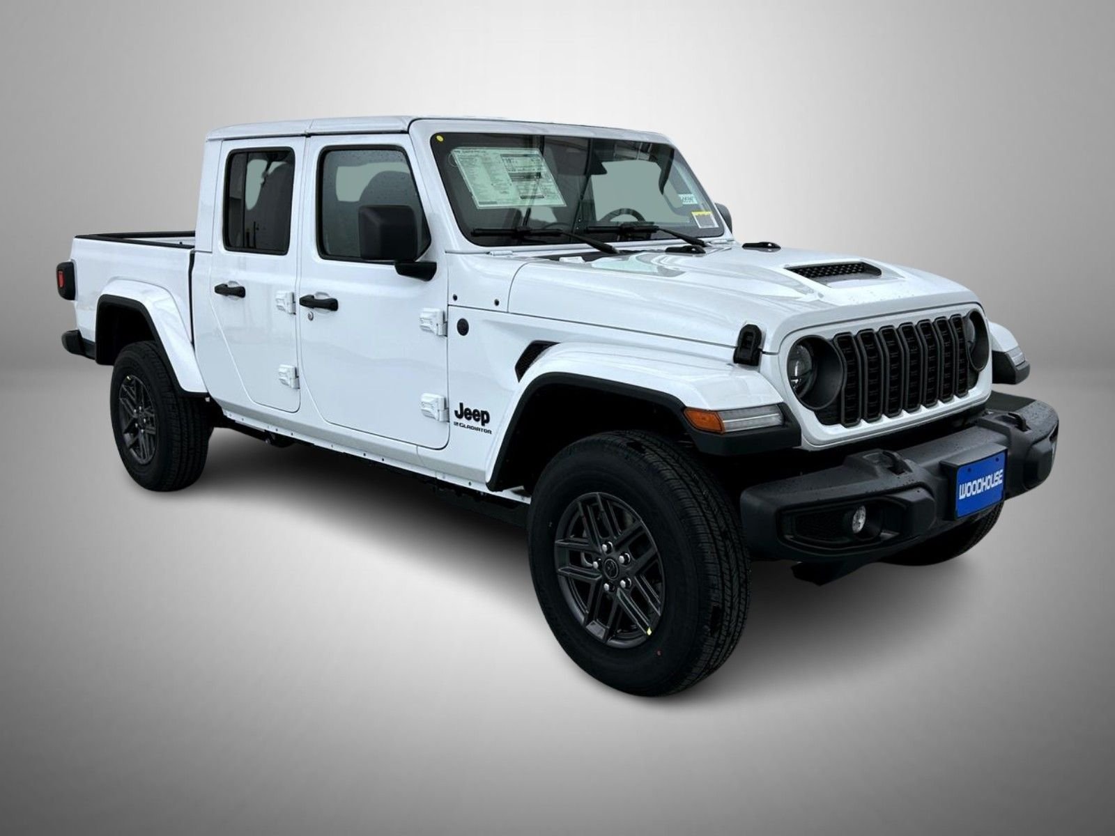 New 2026 Bright White Clear-Coat Exterior Paint Jeep Sport S image 3
