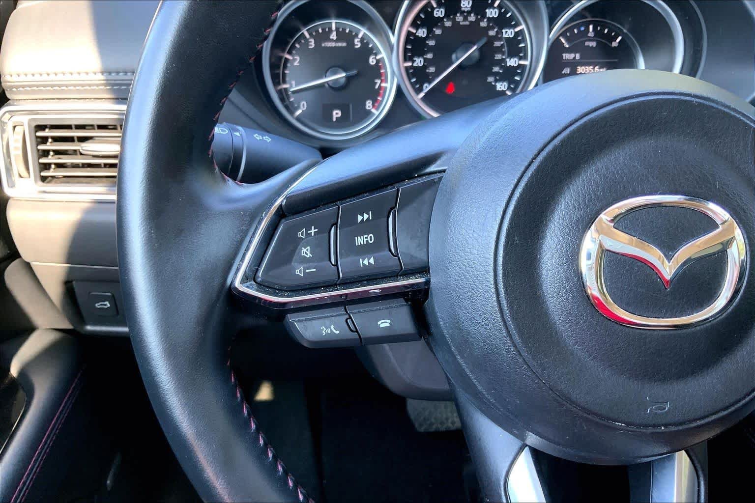 Used 2025 Polymetal Gray Metallic Mazda 2.5 S Carbon Edition image 24