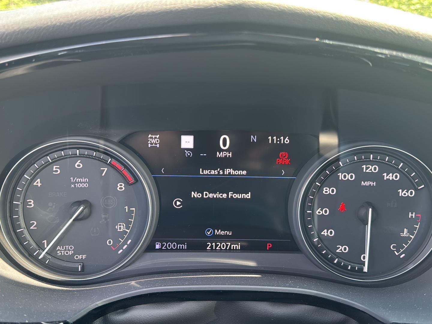 Used 2025 Stellar Black Metallic Cadillac AWD Premium Luxury image 14