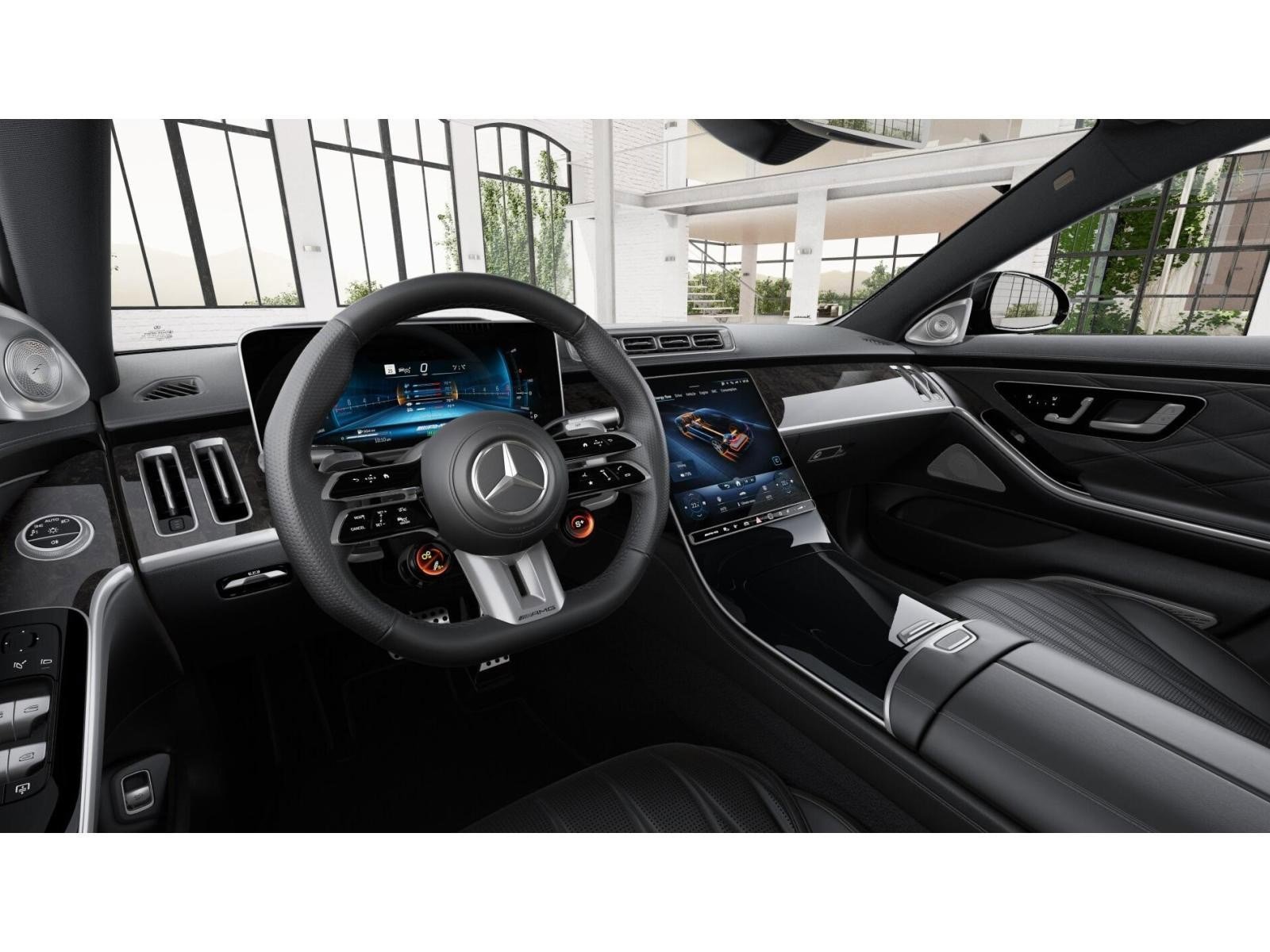 New 2026 Graphite Grey Metallic Mercedes-Benz S 63 E AMG® 4D Sedan 4MATIC®  image 4