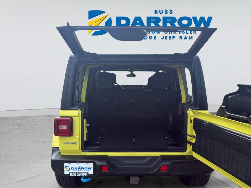 Certified Used 2023 Yellow Jeep Sahara 4xe image 27