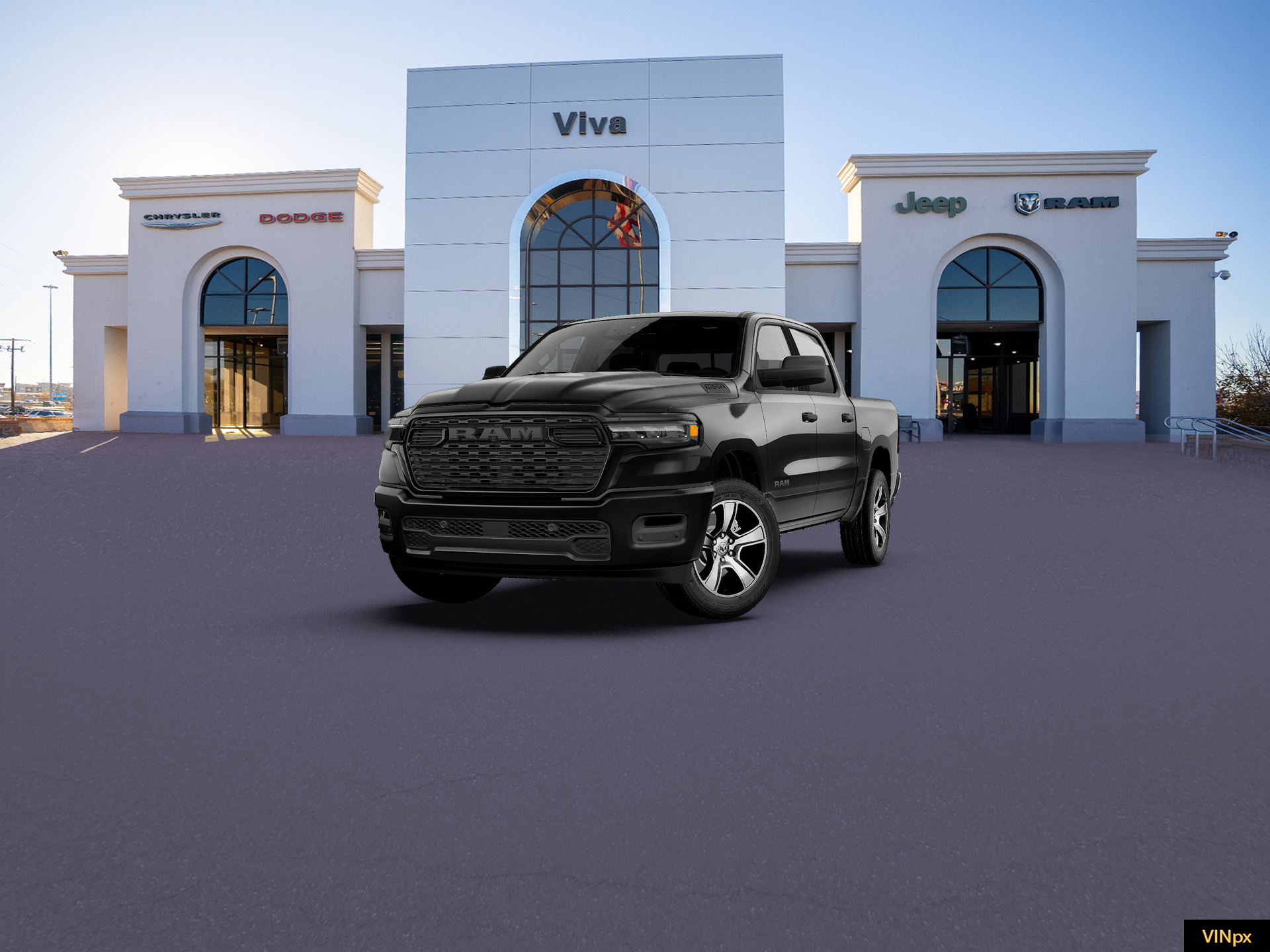 New 2027 Diamond Black Crystal Pearlcoat RAM  image 1