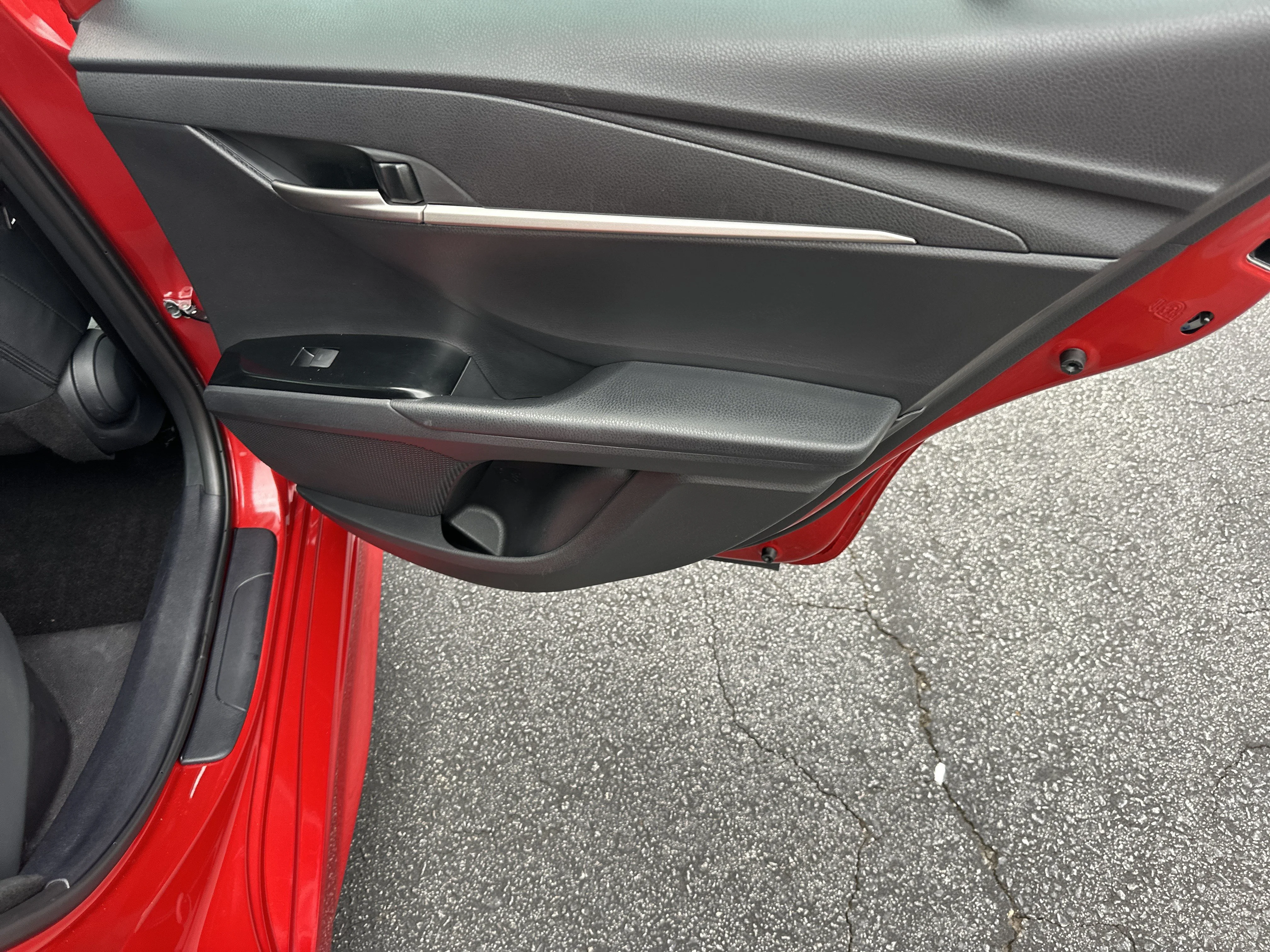 Used 2025 Supersonic Red Toyota SE image 16