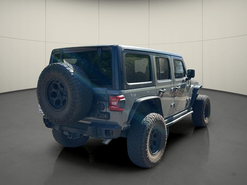 Used 2021 Gray Jeep Unlimited Sport image 7