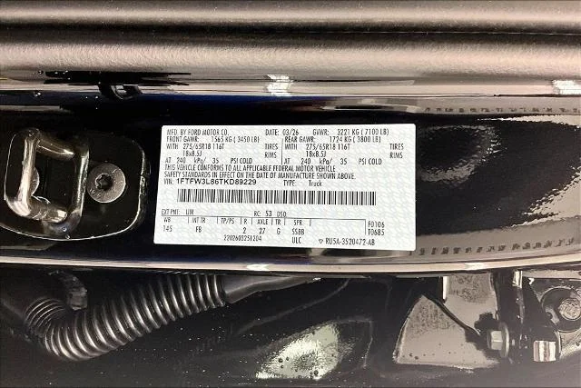 New 2026 Agate Black Metallic Ford XLT image 8