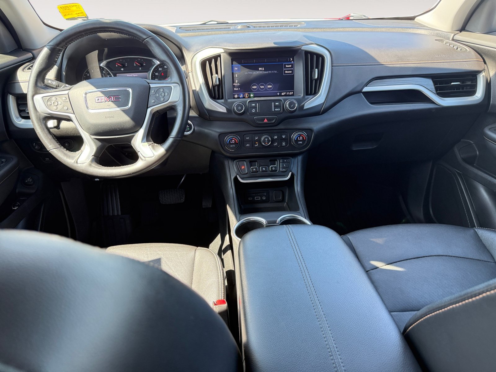 Used 2020 White Frost Tricoat GMC SLT image 15