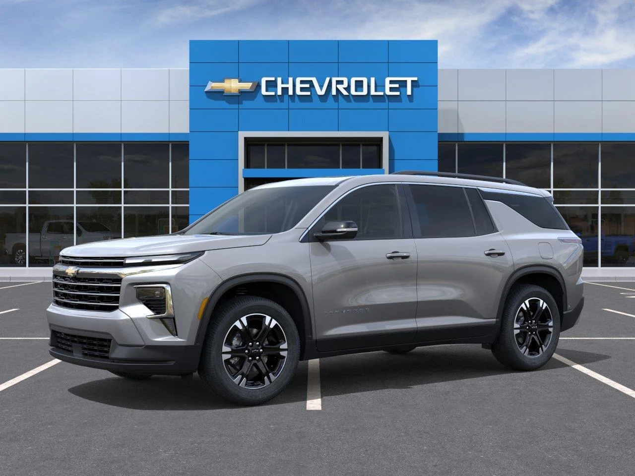 New 2027 Sterling Gray Metallic Chevrolet LT image 2