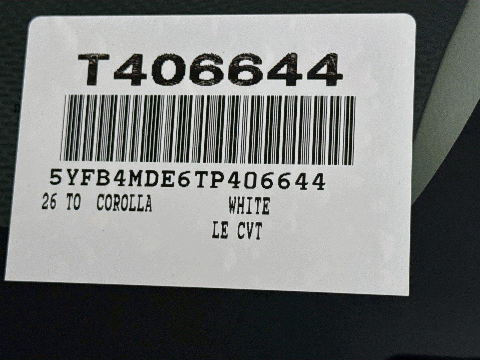 Certified Used 2026 Wind Chill Pearl Toyota LE image 42