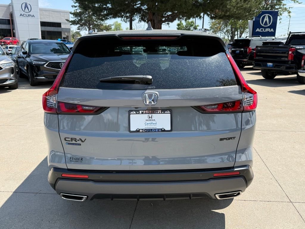 Certified Used 2026 Urban Gray Pearl Honda AWD Sport-L Hybrid image 6