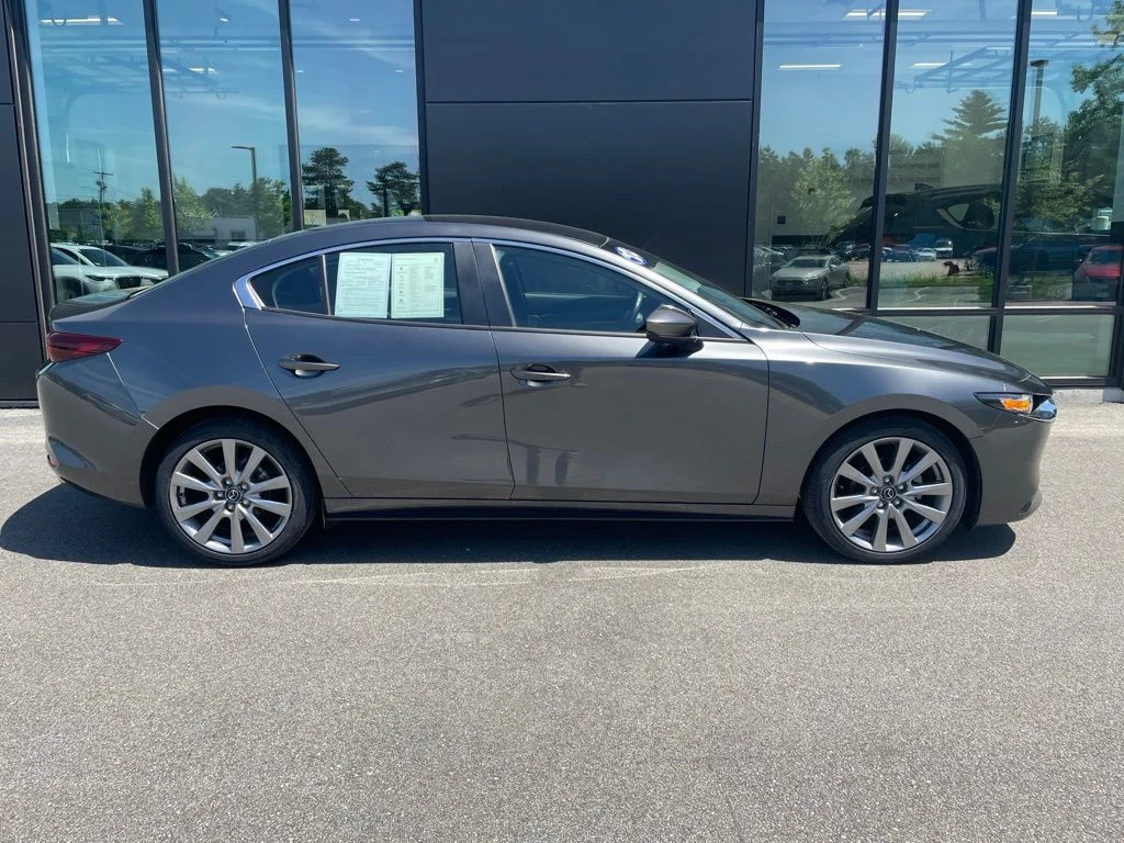 Used 2022 Machine Gray Mazda Select image 3