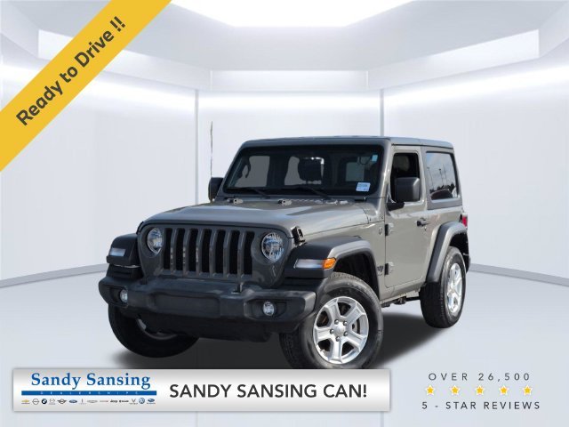 Certified Used 2022 Gray Jeep Sport S image 1
