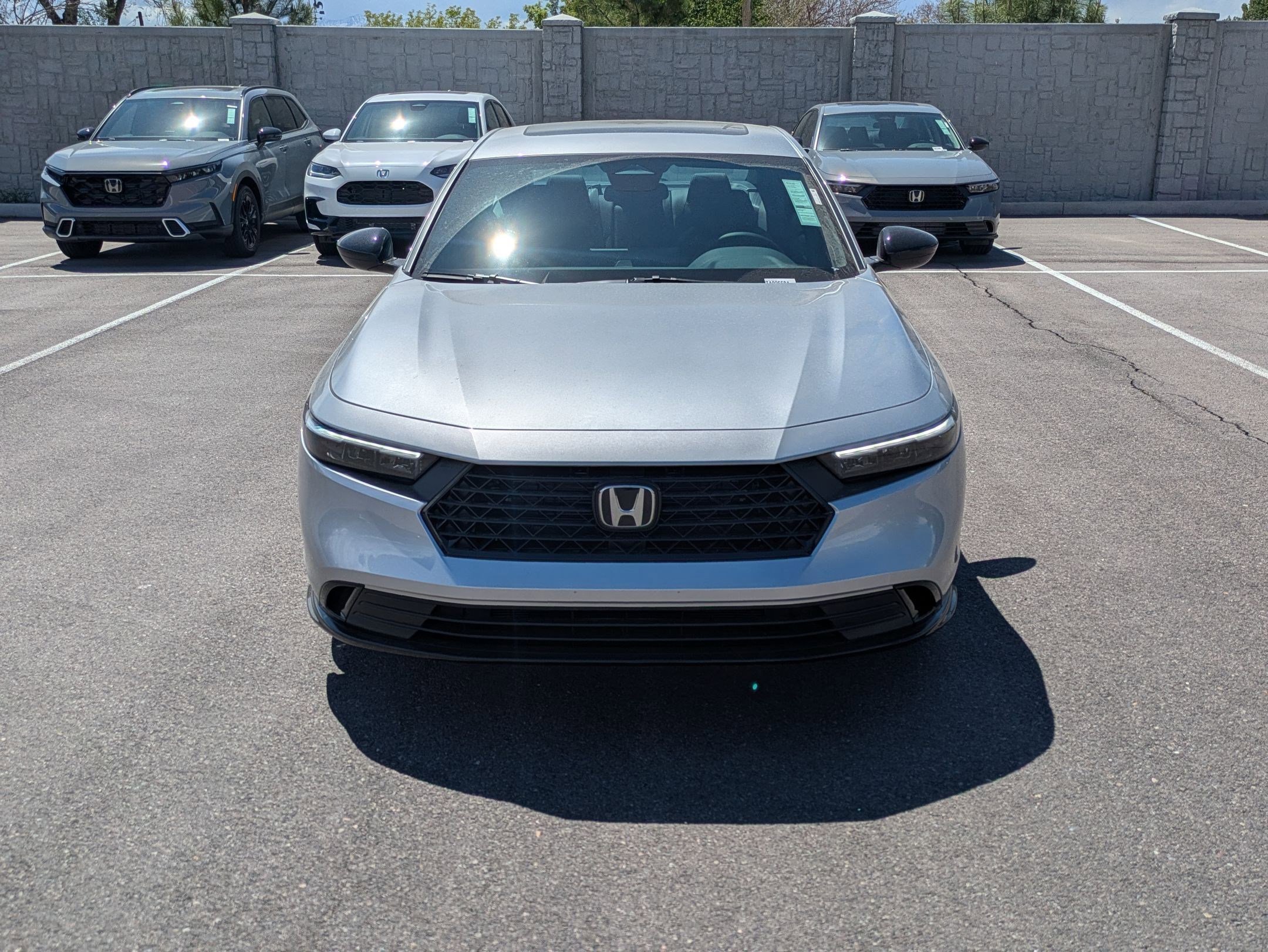 New 2026 Solar Silver Metallic Honda Sport-L image 9