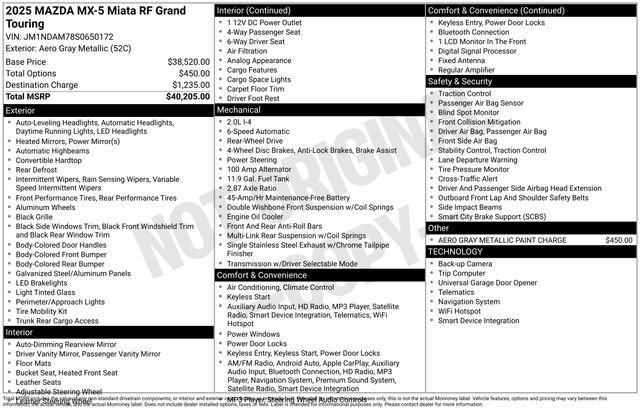 2025 Mazda MX-5 Miata RF Grand Touring - Photo 30