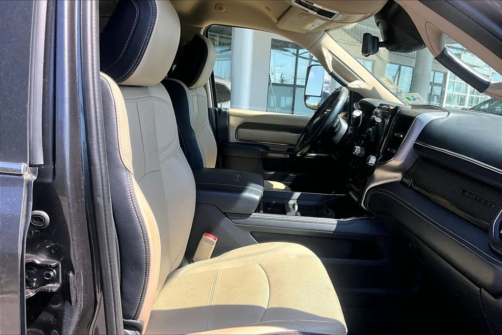 Used 2022 Granite Crystal Clearcoat Metallic Ram Limited image 6