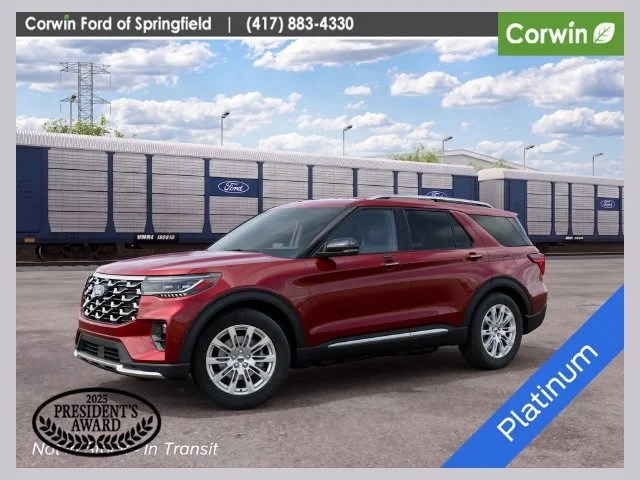 New 2027 Ruby Red Metallic Tinted Clearcoat Ford Platinum™ image 1