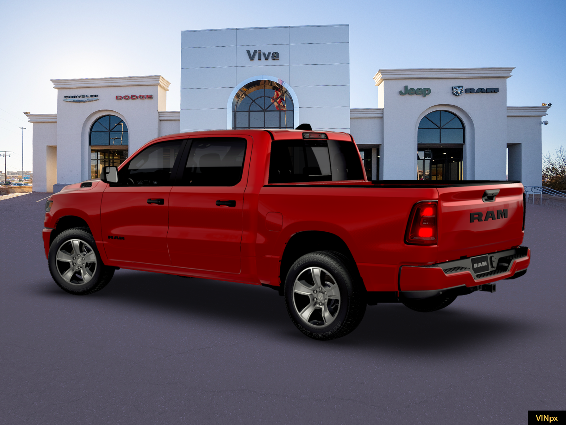 New 2026 Molten Red Pearl-Coat Exterior Paint RAM  image 16