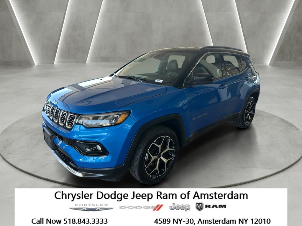 Used 2025 Blue Jeep Limited image 1