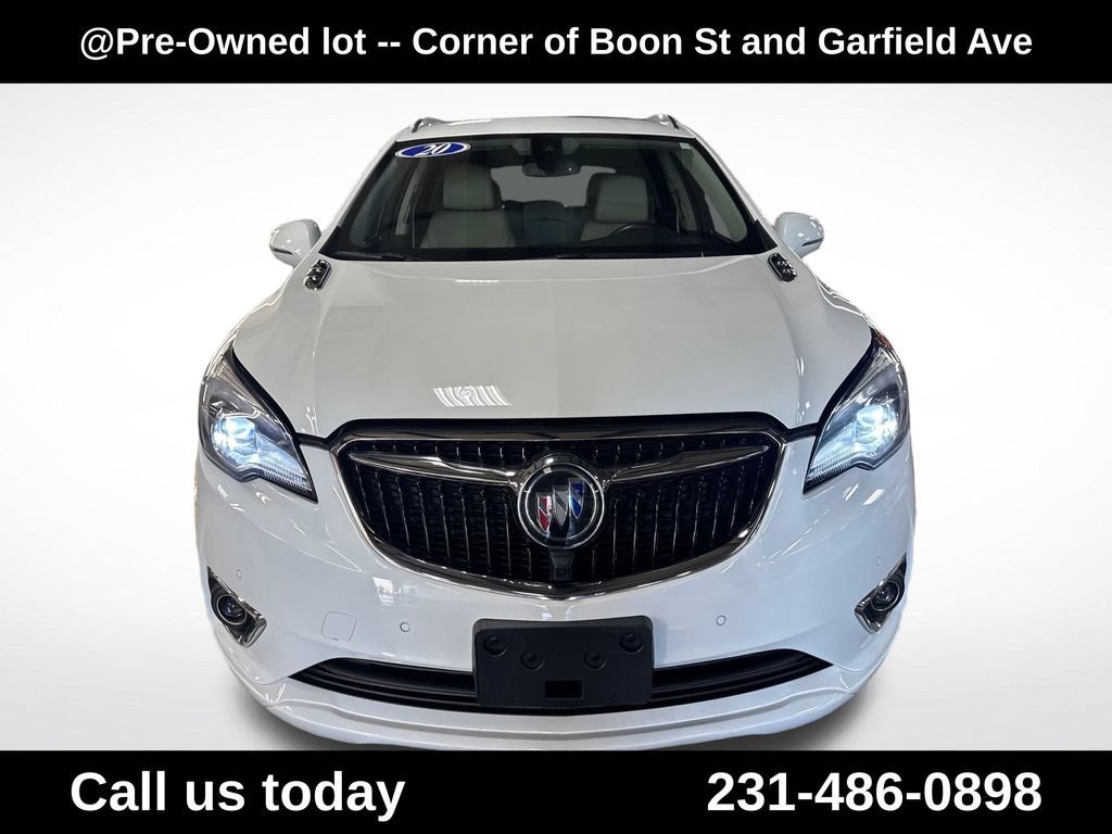 Used 2020 Summit White Buick Premium II image 8