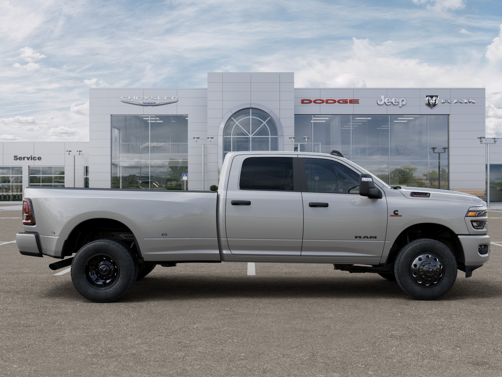 New 2026 Silver-Zynith Exterior Paint RAM Big Horn image 21