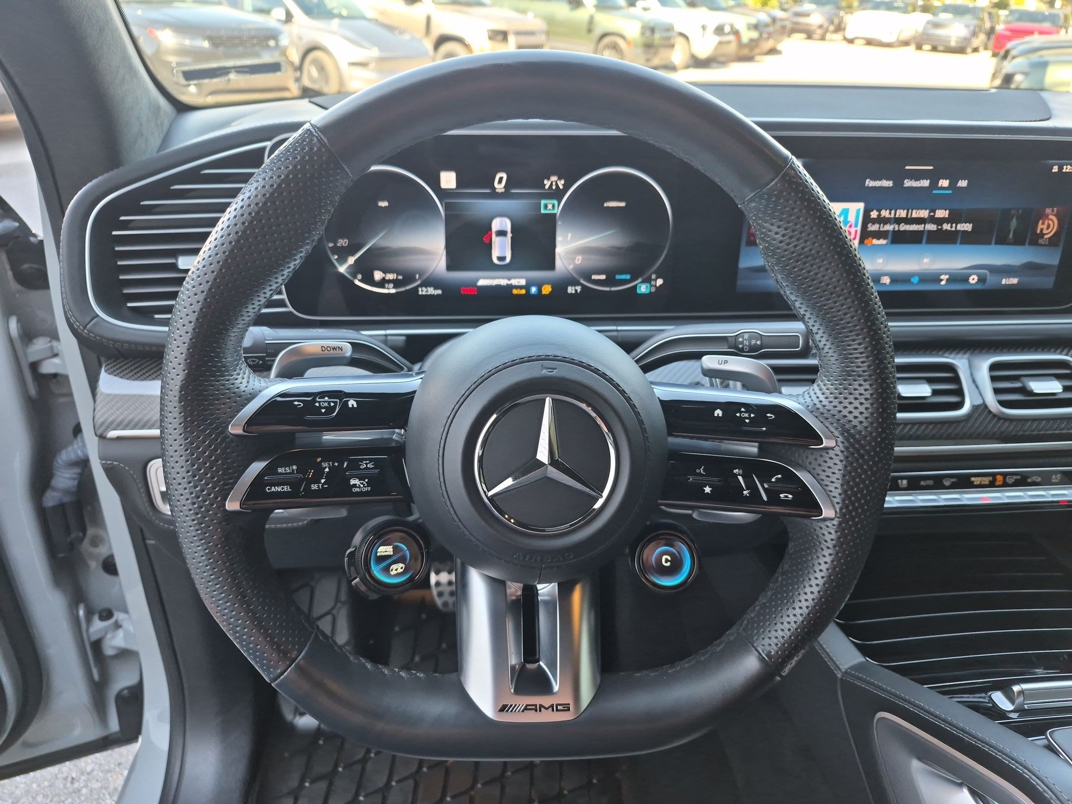 Used 2024 MANUFAKTUR Alpine Gray Mercedes-Benz AMG® GLE 63 S image 16