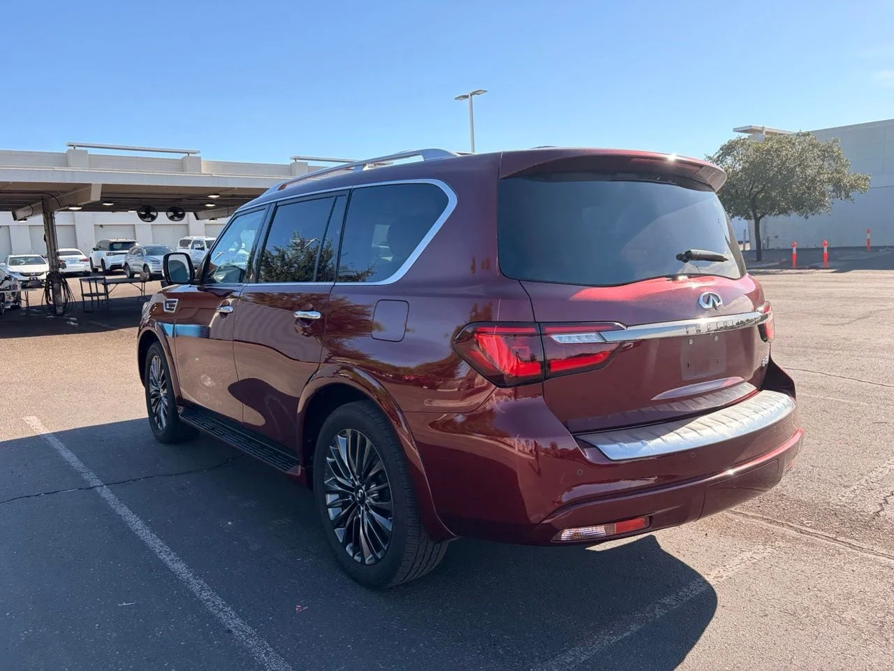 Used 2022 Coulis Red INFINITI Premium Select image 8