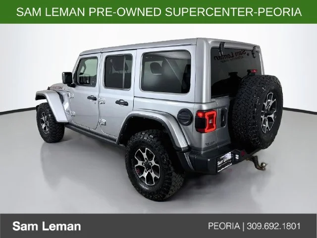 Used 2021 Silver Jeep Unlimited Rubicon image 5