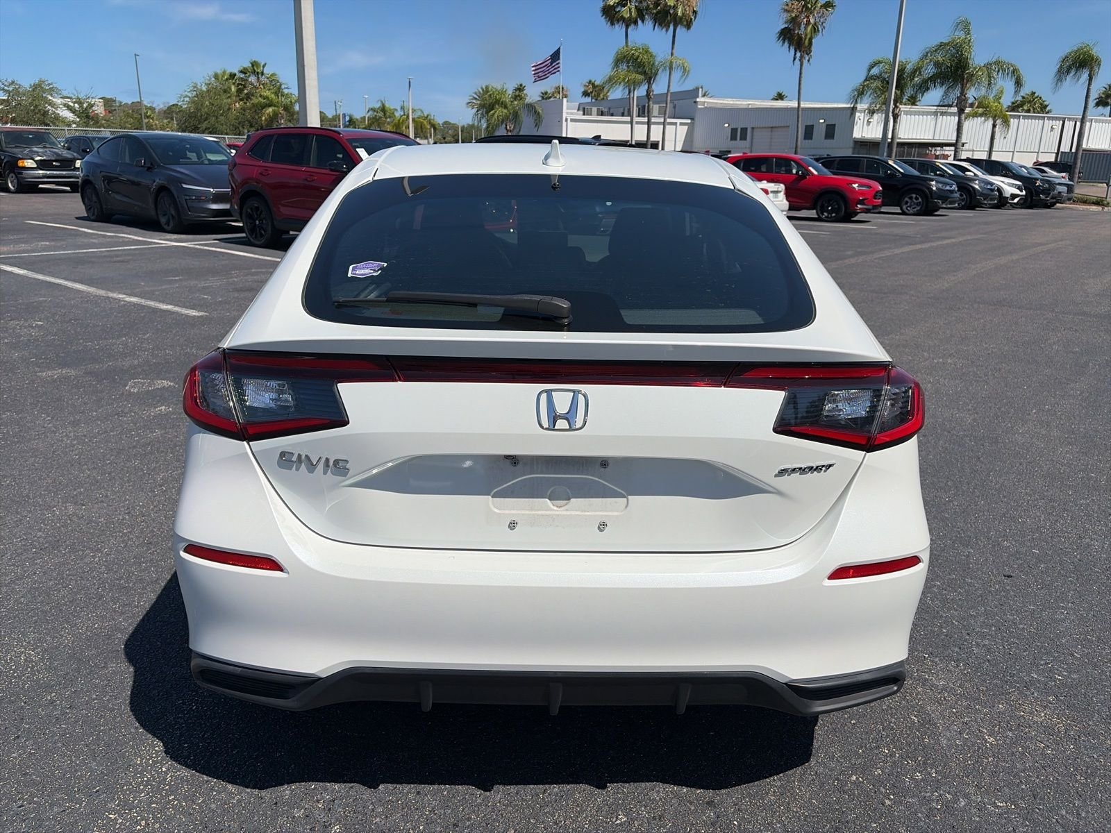 Certified Used 2022 Platinum White Pearl Honda Sport image 6