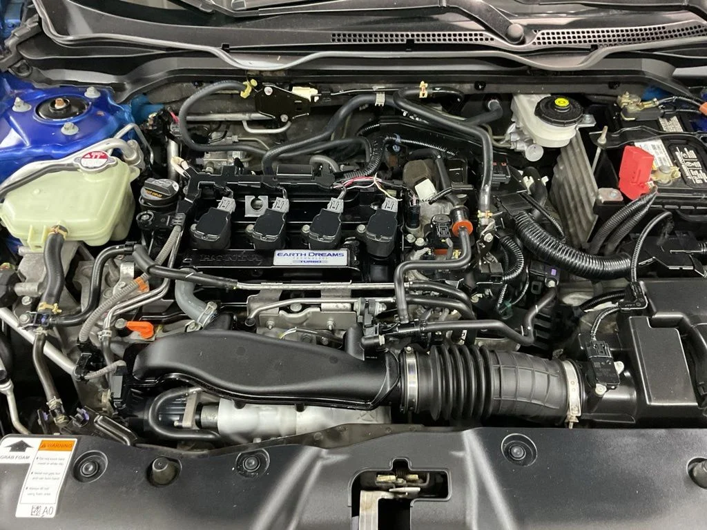 Certified Used 2019 Aegean Blue Metallic Honda EX image 32
