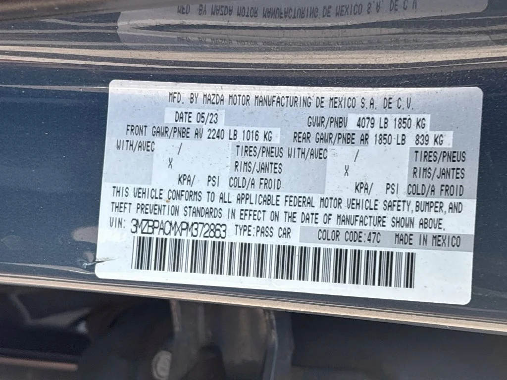 Certified Used 2023 Gray Metallic Mazda 2.5 S Carbon Edition image 32