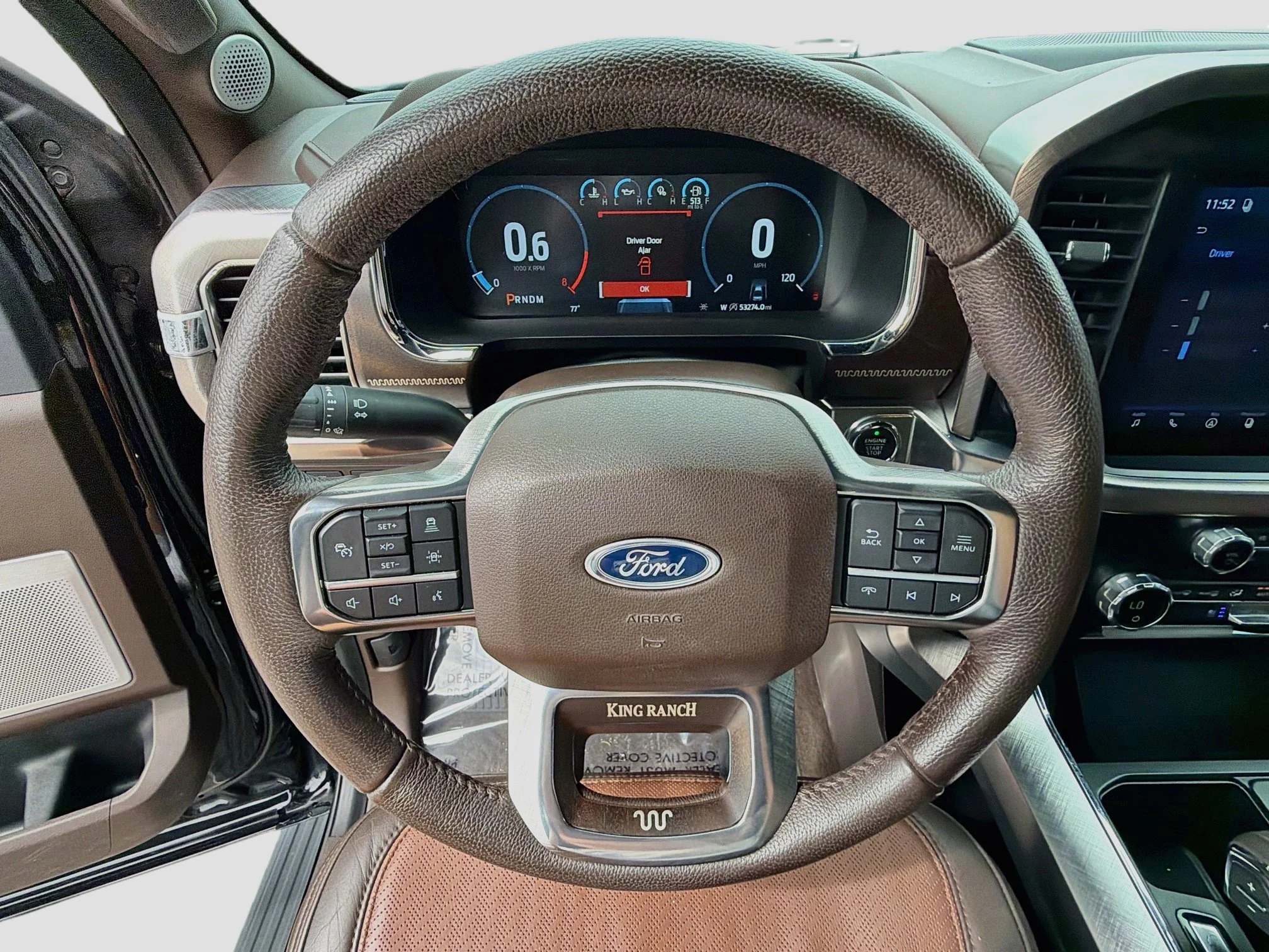 Used 2021 Agate Black Metallic Ford King Ranch image 36