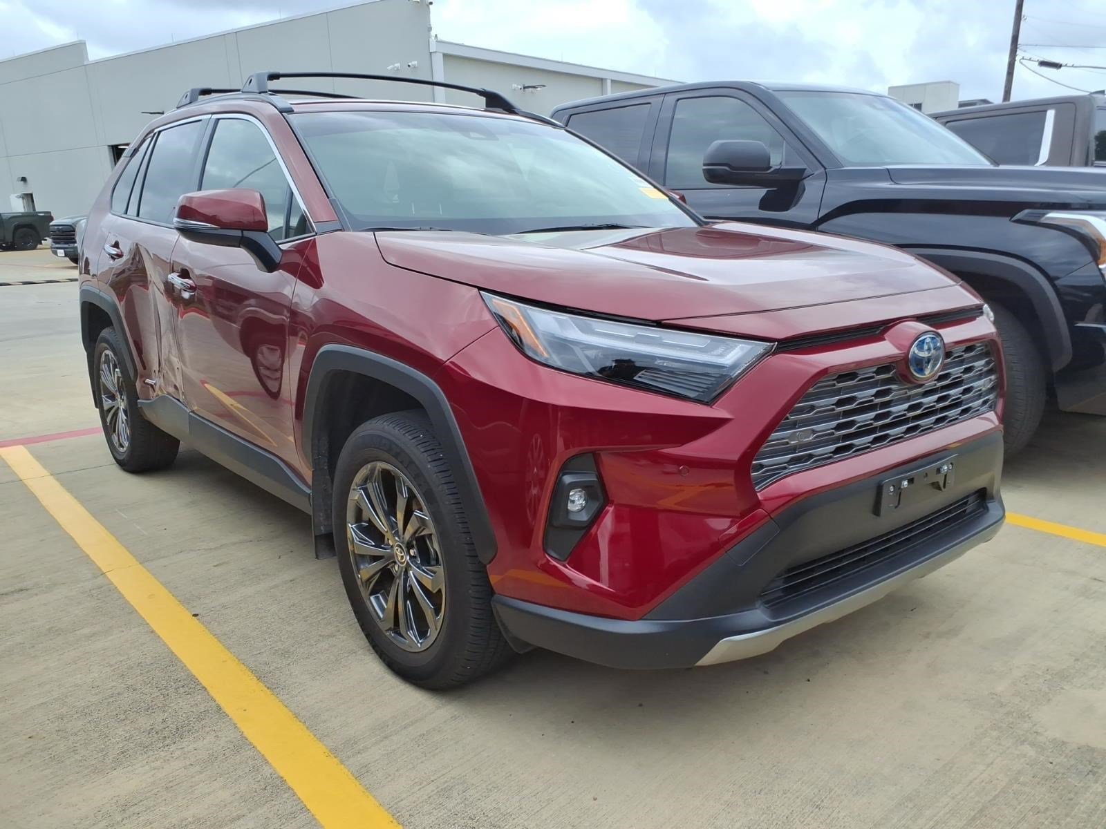 Used 2023 RUBY FLARE PEARL Toyota Hybrid Limited image 2