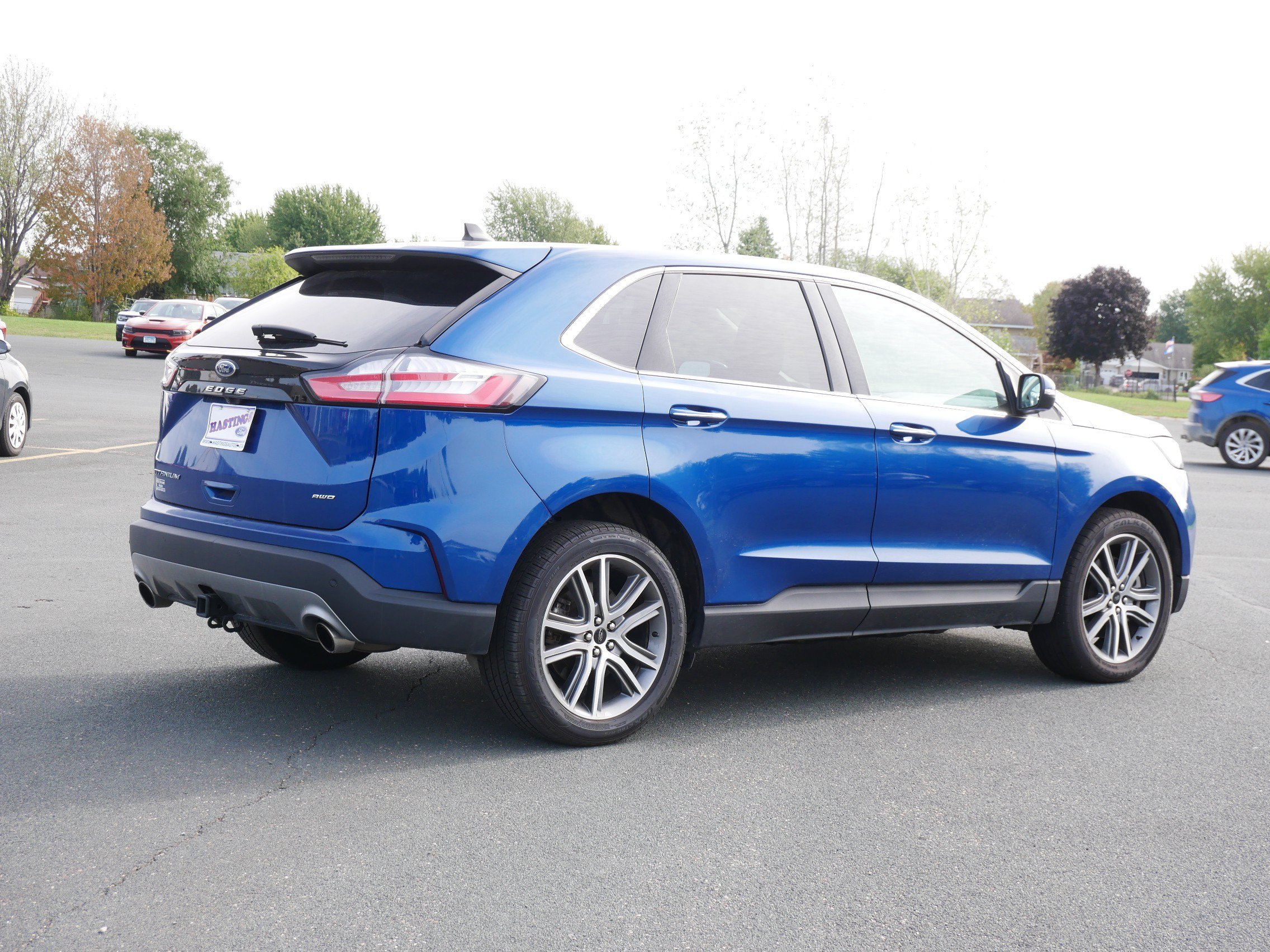 Used 2023 Blue Ford Titanium image 5