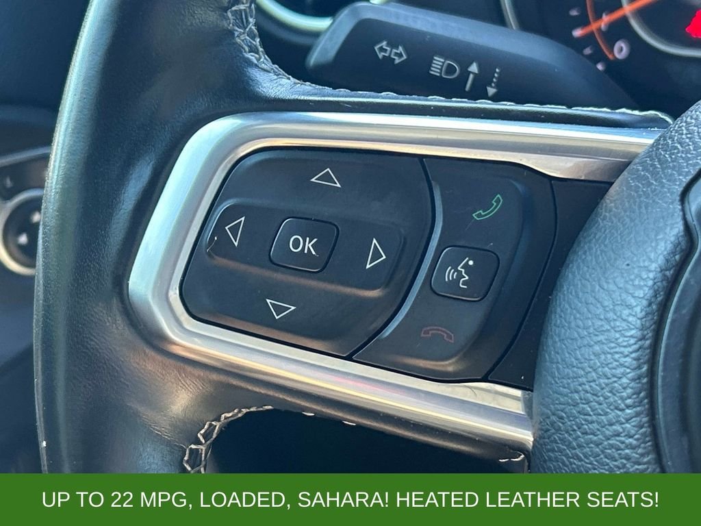Used 2021 White Jeep Unlimited Sahara image 20