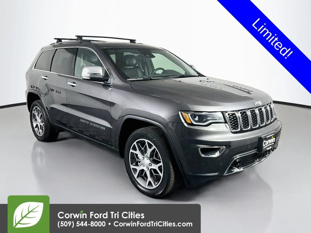 Used 2021 Granite Crystal Clearcoat Metallic Jeep Limited image 1