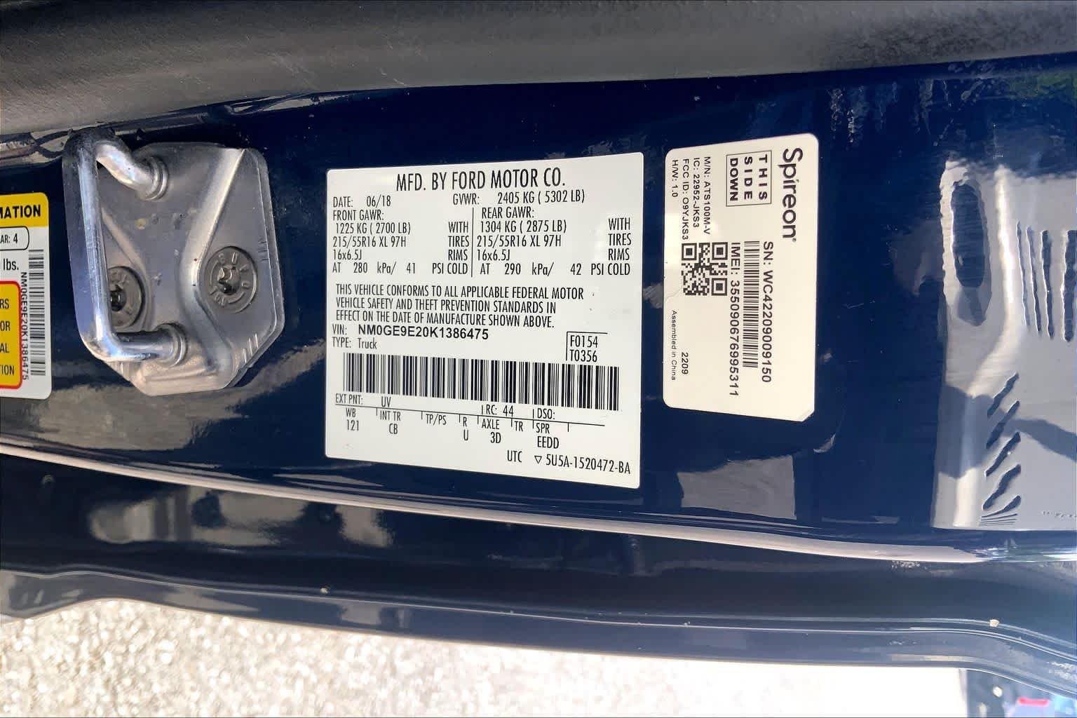 Certified Used 2019 Dark Blue Ford XL image 34