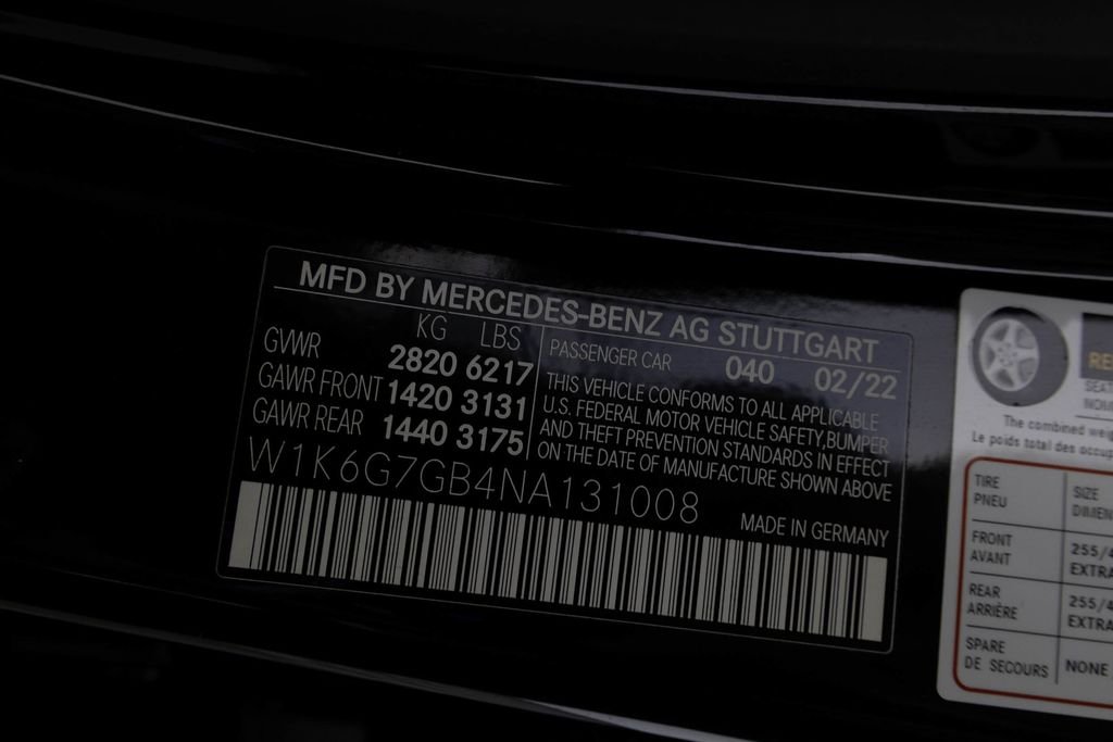 Used 2022 Black Mercedes-Benz S 580 image 43