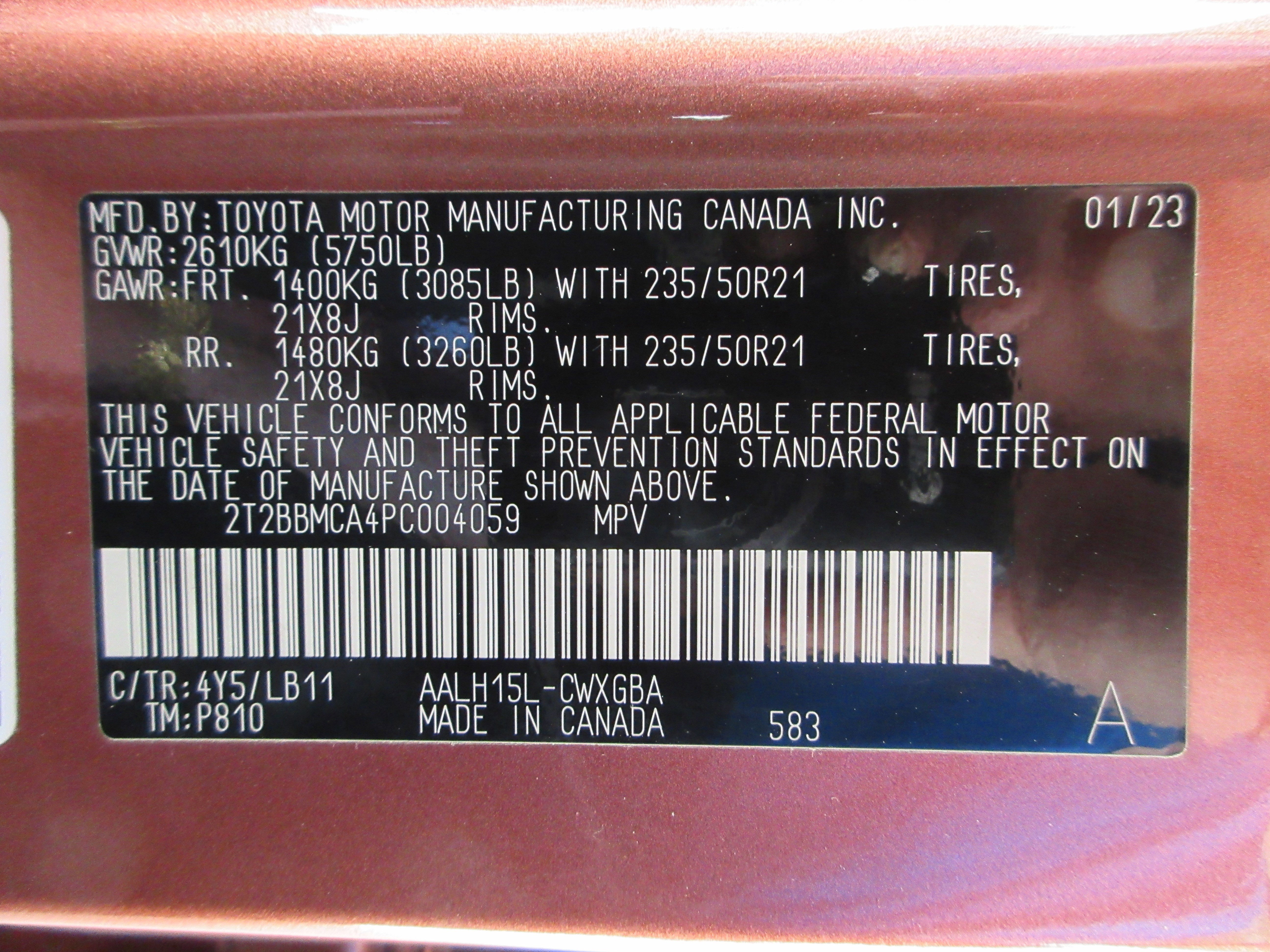 Used 2023 Copper Crest Lexus 350h Premium Plus image 57