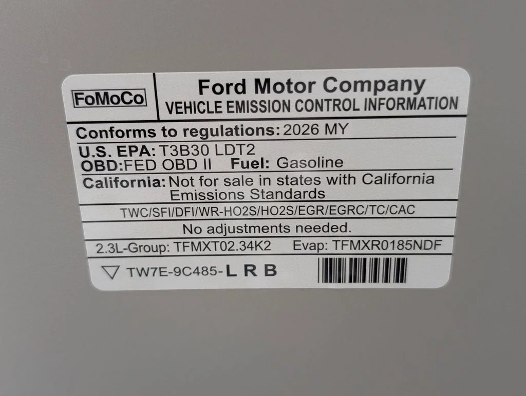 New 2026 Space White Metallic Ford Active image 28