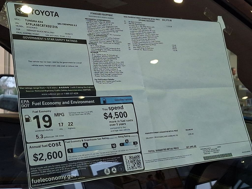2026 Toyota Tundra SR5 - Photo 19